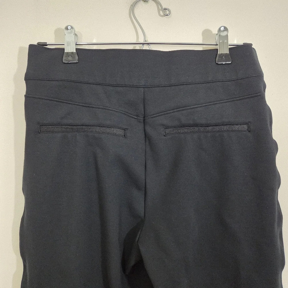Spanx SPANXsupersmooth PerfectFit Ponte Flare Pant Black Size Medium Petite